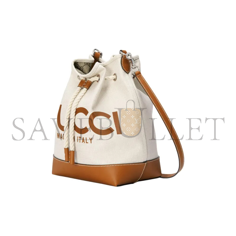 G*u*i printed small bucket bag 772856 (31*22.5*15cm)